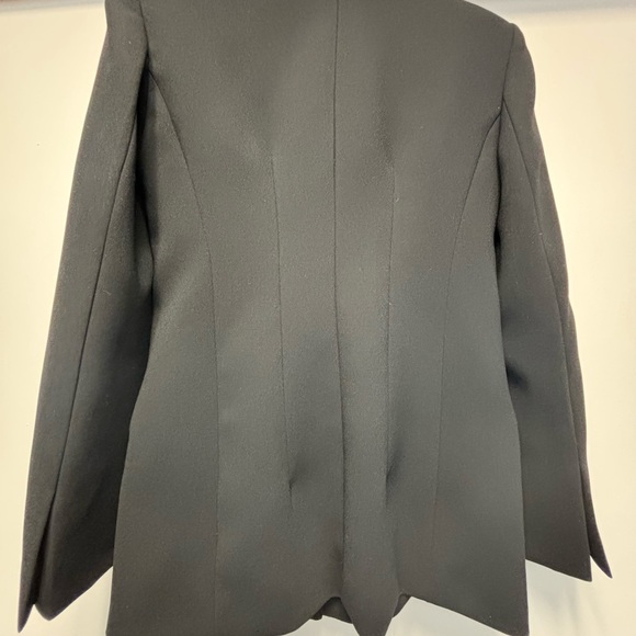 Fitted Blazer with Shoulder Pads - ZW Collection - Picture 3 of 4